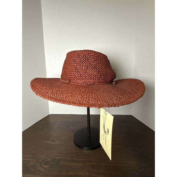 Universal Thread Accessories - NWT UNIVERSAL THREAD CO. STRAW HAT RUST Color HW44609JL-1  New With Tags
